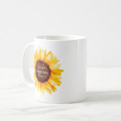 Mug Grand grand-grand-mère de tournesol (Devant gauche)