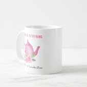 Mug Grand grand-mère d'être une nouvelle petite fille  (Devant gauche)