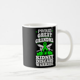 Mug Grand Grand-Mère D'Une Maladie Du Rein Guerrier Re