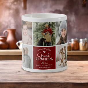 Mug GRAND GRANDPA 'le plus aimé' Photo Collage