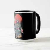 Mug Grand guerrier de Samurai (Devant droit)