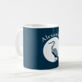 Mug Grand Héron bleu (Devant gauche)