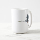 Mug Grand Héron bleu décolle la Musique (Devant droit)