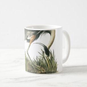 Mug Grand héron bleu par Audubon