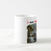 Mug Grand hibou à cornes (Centre)