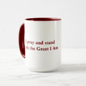 Mug Grand Je Suis (Devant gauche)