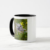 Mug Grand jeune hibou à cornes (Devant gauche)