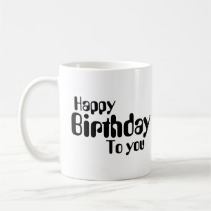 Mug grand joyeux anniversaire pour toi