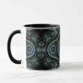 Mug Grand Julian Fractal Mandala Art (Gauche)
