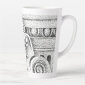 Mug Grand Latte ŒUF & FLÈCHE (Droite)
