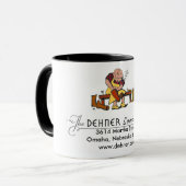 Mug grand logo, homme de Dehner - 1, 3614 Martha (Devant gauche)