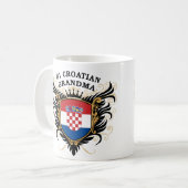 Mug Grand-maman croate du numéro un (Devant gauche)