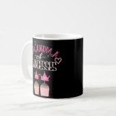 Mug Grand-maman de cadeau jumeau de Twincesses de (Devant gauche)