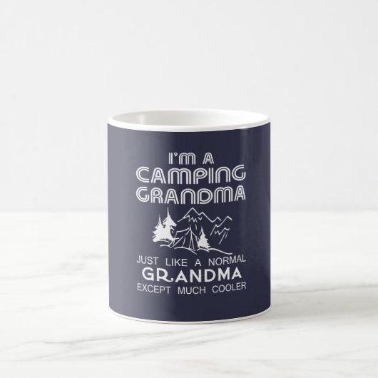 Mug Grand-maman de camping (Centre)
