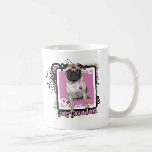 Mug Grand-maman de carlin (Droite)