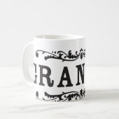 Mug Grand-maman décorative (Devant gauche)