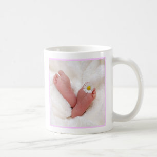 Mug Grand-maman en attendant le faire-part rose de