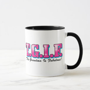 Mug Grand-maman fabuleuse de TGIF