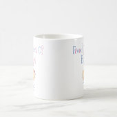 Mug Grand-maman fière des jumelles de fille de garçon (Centre)