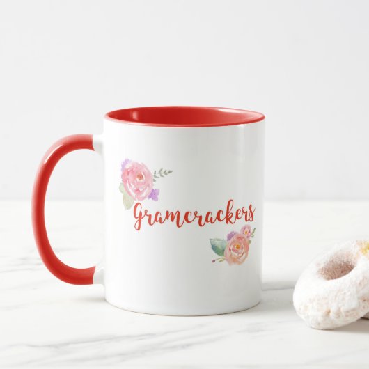 Mug Grand-maman Gramcrackers (Avec donut)