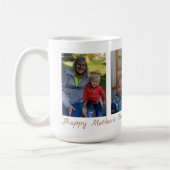 Mug Grand-maman heureuse de jour de mères avec 3 (Gauche)