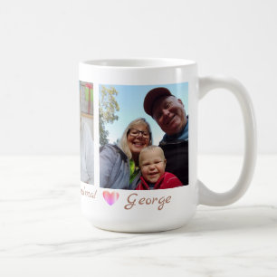 Mug Grand-maman heureuse de jour de mères avec 3
