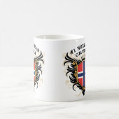 Mug Grand-maman norvégienne du numéro un (Centre)