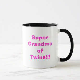 Mug Grand-maman superbe des jumeaux ! ! !