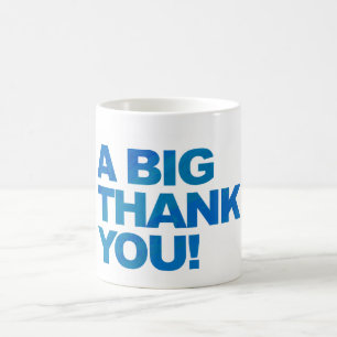 Mug Grand Merci bleu