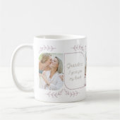 Mug Grand-mère 3 Vertical Photo Loss Words Feminine (Gauche)