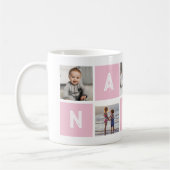 Mug Grand-mère 5 Photo Collage Nana (Gauche)