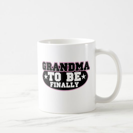 Mug Grand-mère à être enfin (Droite)