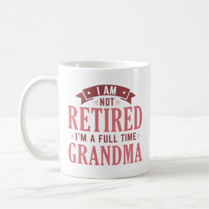 Mug Grand-mère à temps plein