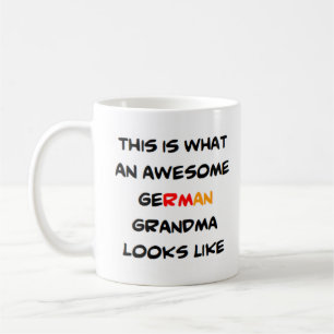 Mug grand-mère allemande, génial
