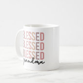 Mug Grand-mère béni | Cadeaux pour grand-mère (Devant gauche)