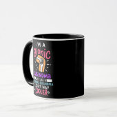 Mug Grand-mère bionique de remplacement du genou après (Devant gauche)
