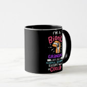 Mug Grand-mère bionique de remplacement du genou après (Devant droit)