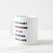 Mug grand-mère cajun, géniale (Devant gauche)
