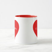 Mug Grand-mère Coeur rouge (Centre)
