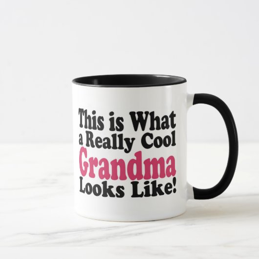Mug Grand-mère cool (Droite)