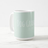 Mug Grand-mère de chien personnalisée moderne (Devant gauche)