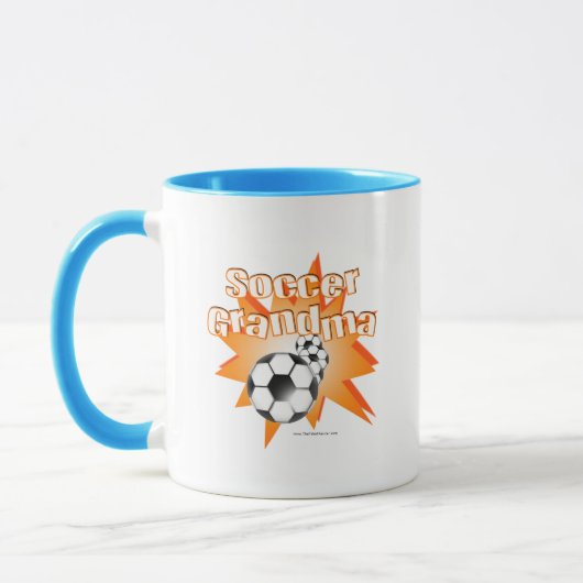 Mug Grand-mère de football (Gauche)