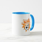 Mug Grand-mère de football (Devant droit)