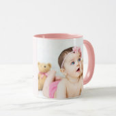 Mug Grand-mère de la Fête des mères rose (Devant droit)