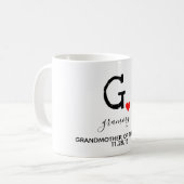 Mug grand-mère de la jeune mariée (Devant gauche)