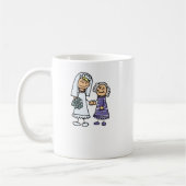 Mug Grand-Mère De La Mariée Le Jour Du Mariage (Gauche)
