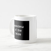 Mug Grand-mère de l'épouse (Devant gauche)
