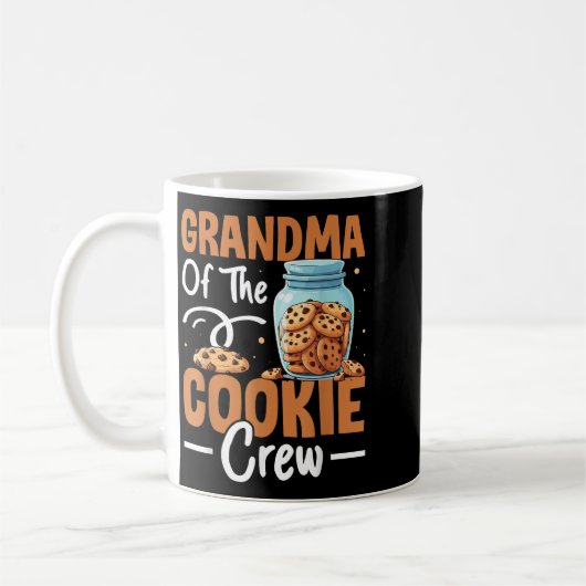 Mug Grand-Mère De L'Équipe De Cookies (Gauche)