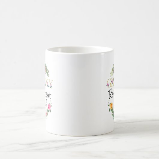 Mug Grand-mère de retraite (Centre)