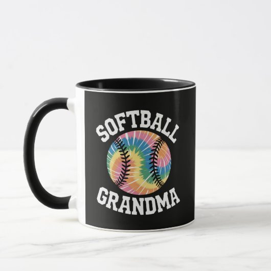 Mug Grand-mère de softball (Gauche)